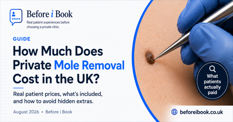 How Much Does Private Mole Removal Cost in the UK?