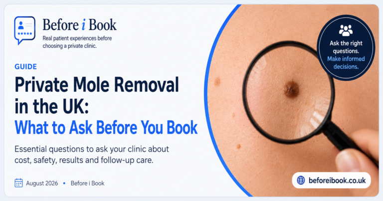 Private Mole Removal in the UK: What to Ask Before You Book